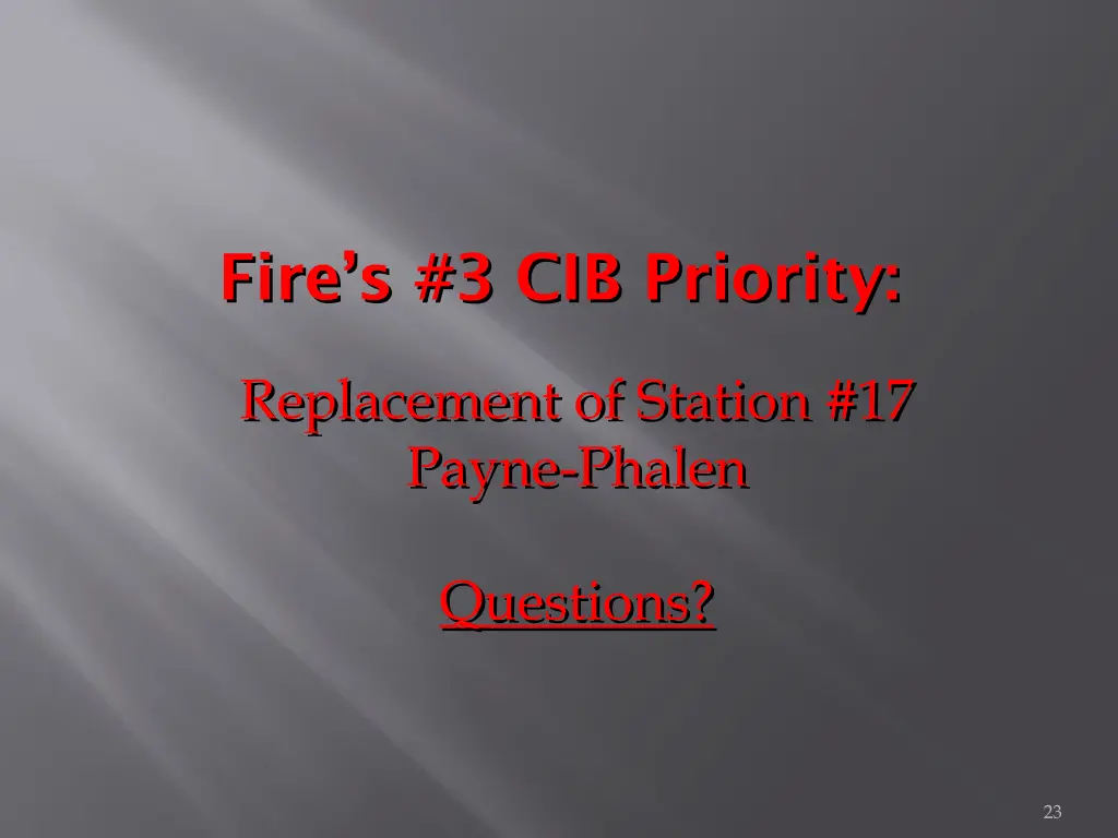 replacement of station 17 payne phalen 1