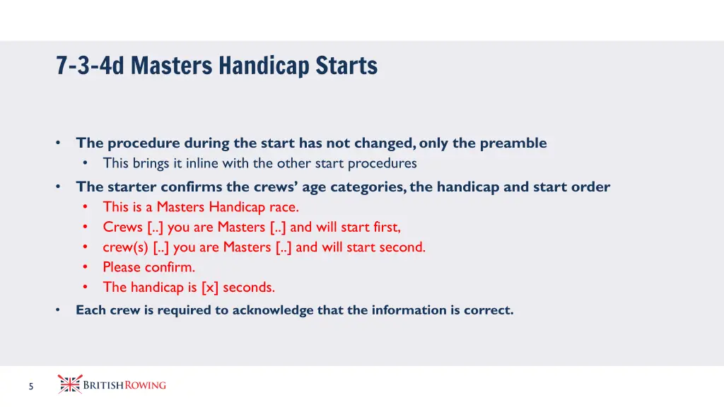 7 3 4d masters handicap starts