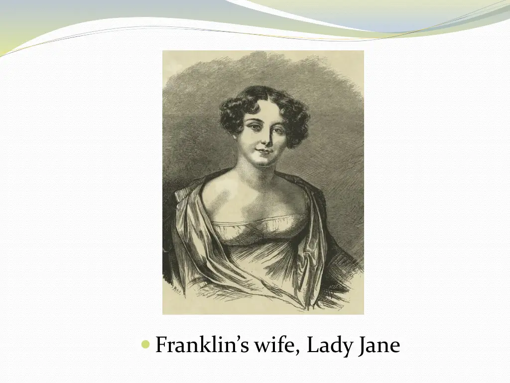 franklin s wife lady jane