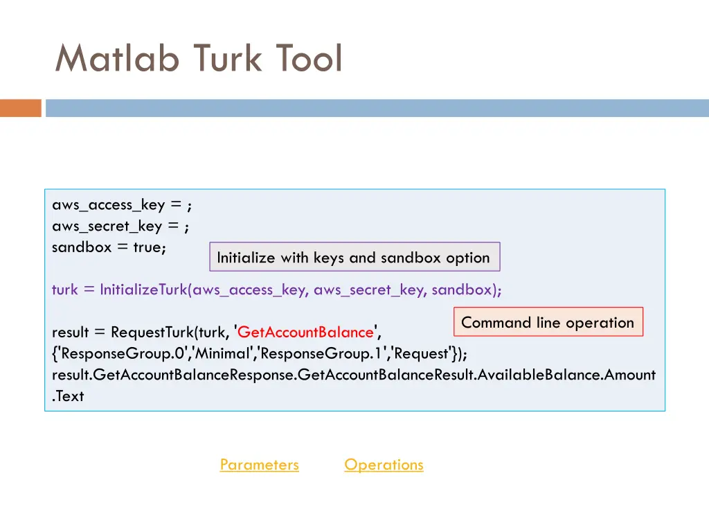 matlab turk tool