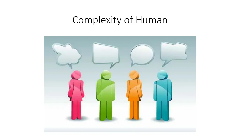 complexity of human