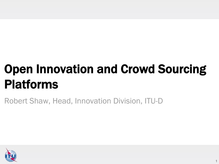 open innovation and crowd sourcing open