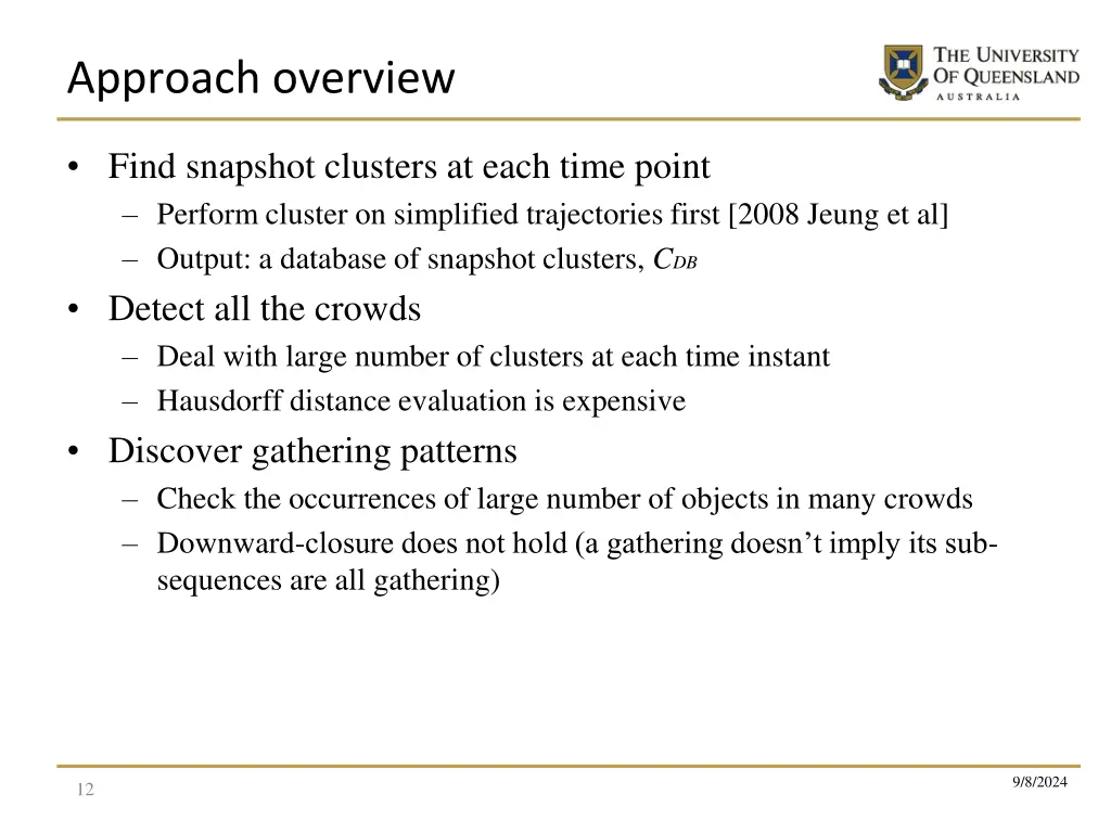 approach overview