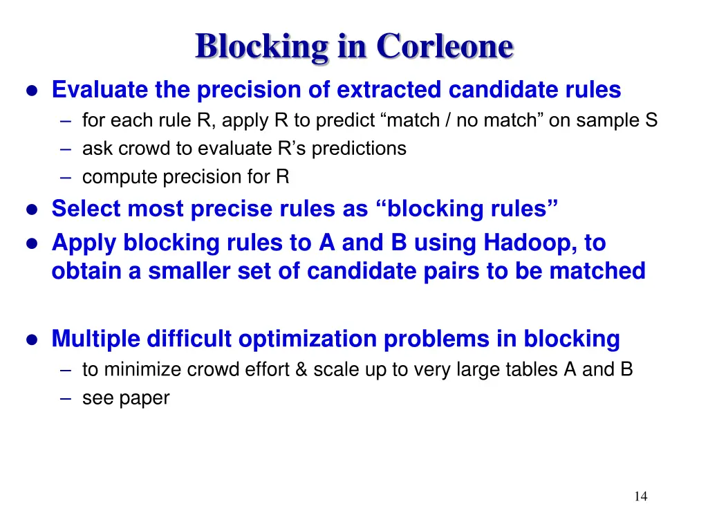 blocking in corleone 2