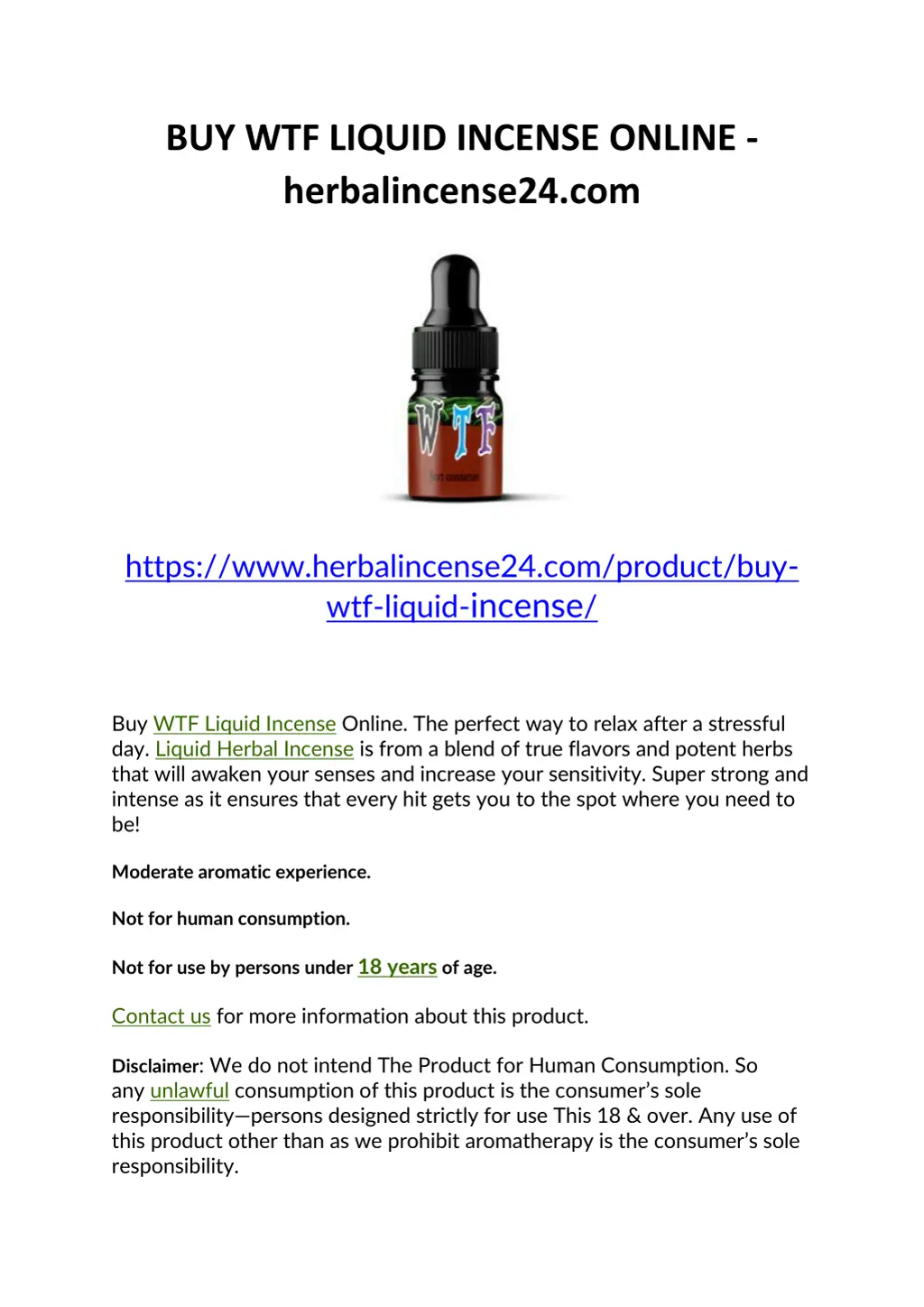 buy wtf liquid incense online herbalincense24 com