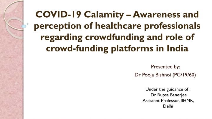 covid 19 calamity awareness and perception