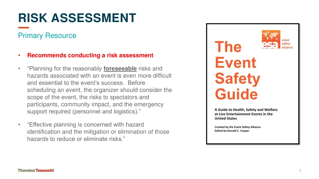 risk assessment 3