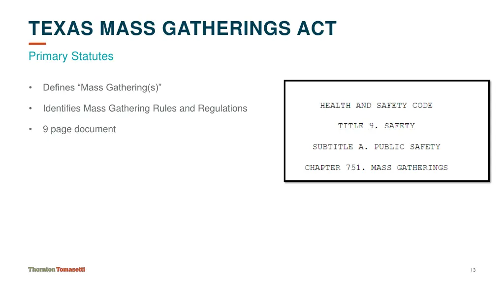 texas mass gatherings act