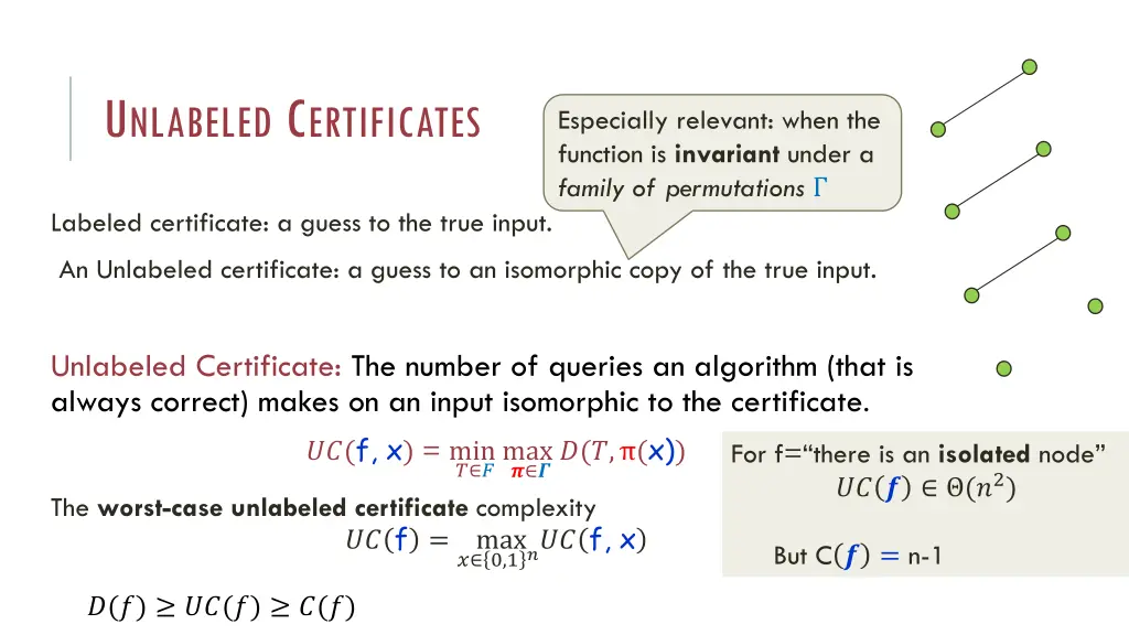 u nlabeled c ertificates