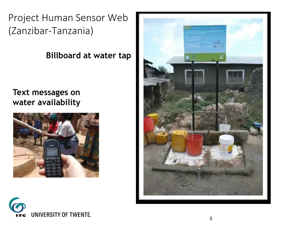 project human sensor web zanzibar tanzania