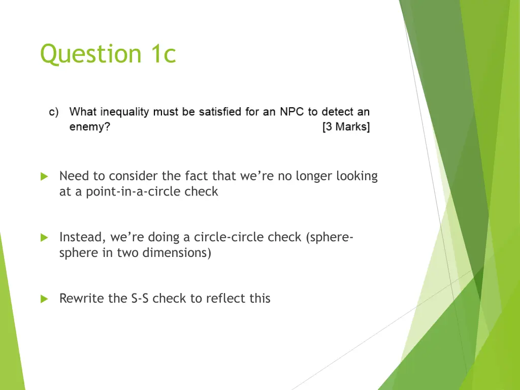 question 1c 1