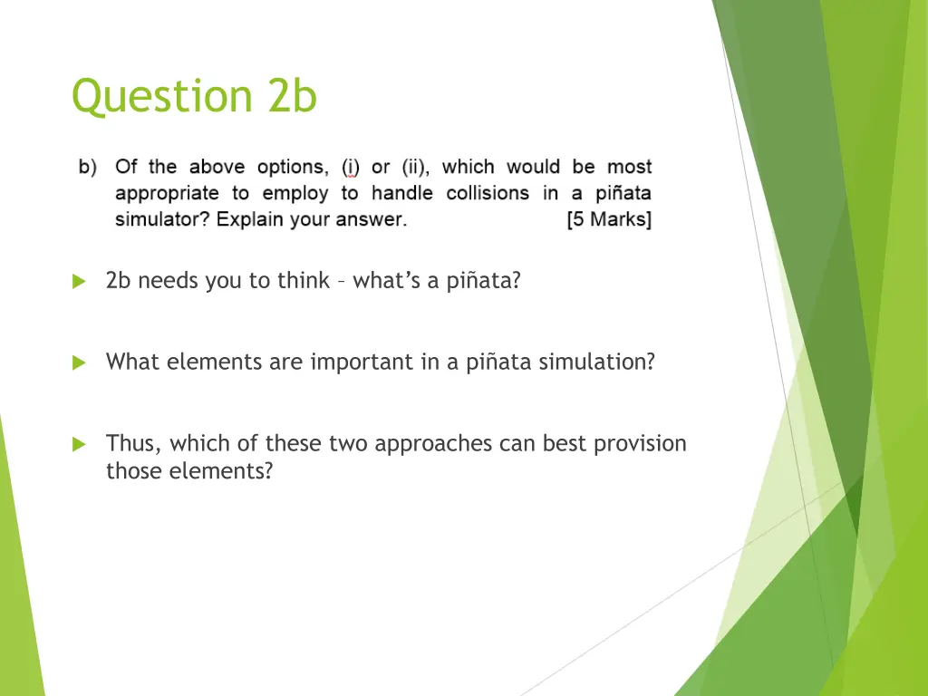 question 2b