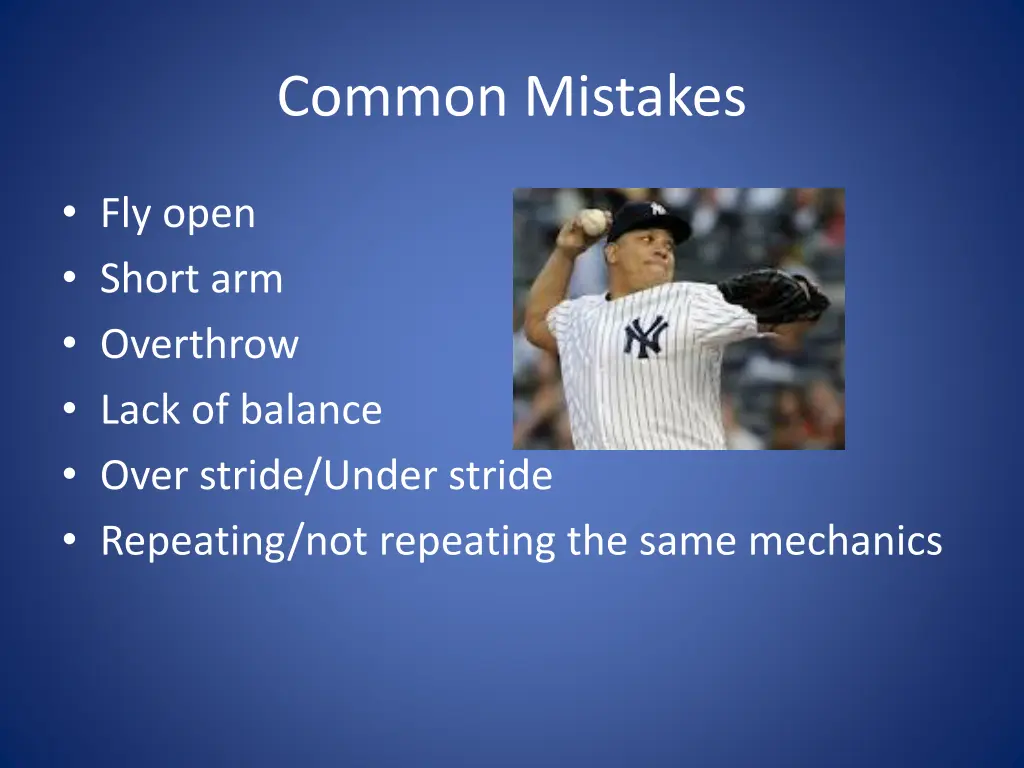 common mistakes