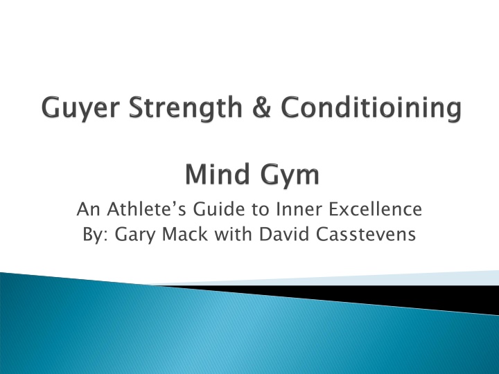 an athlete s guide to inner excellence by gary