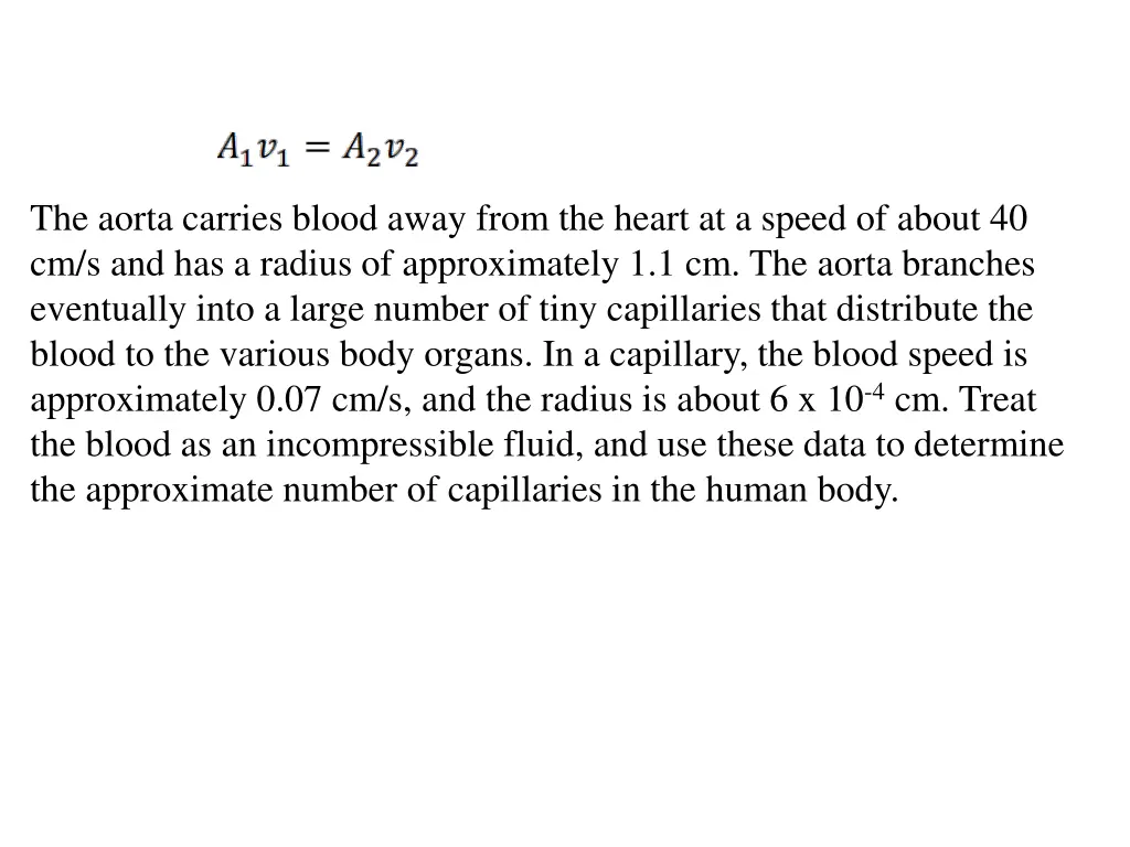 the aorta carries blood away from the heart