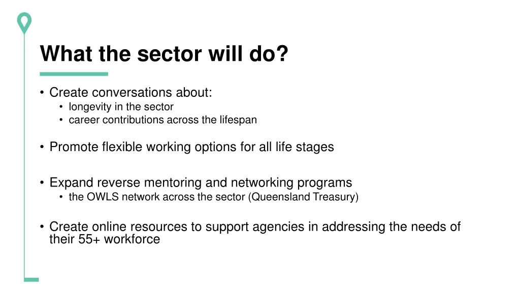 what the sector will do