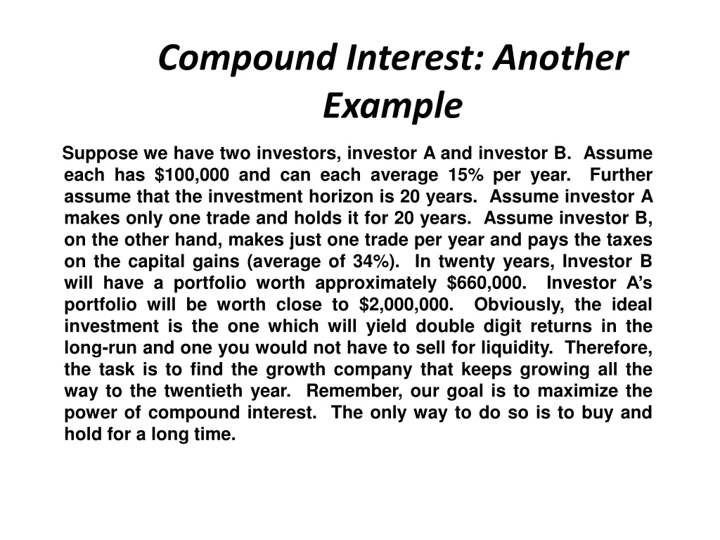 compound interest another example