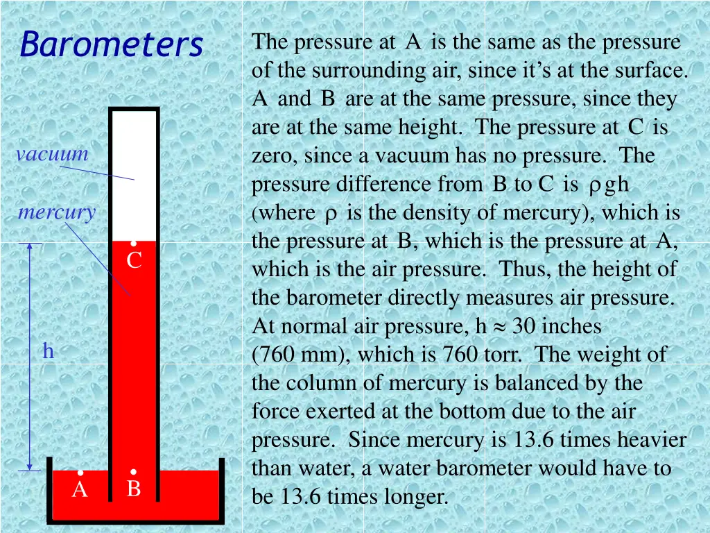 barometers