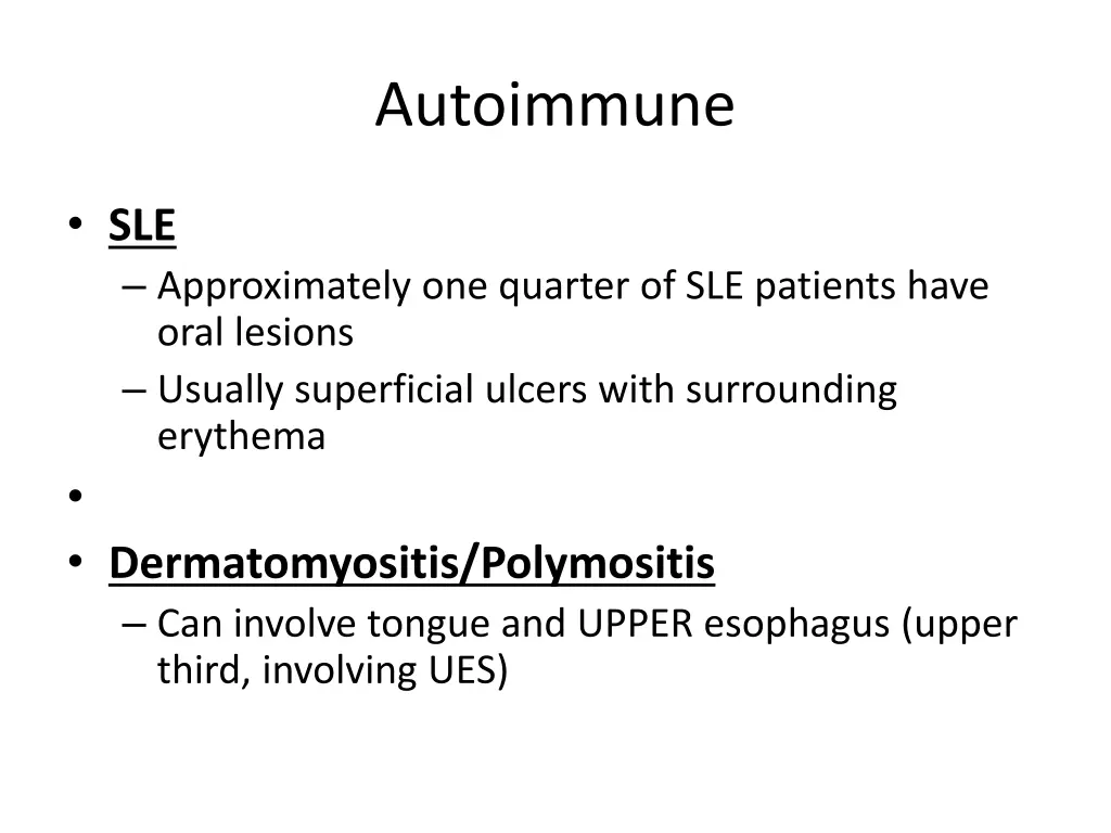 autoimmune 1