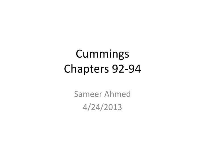 cummings chapters 92 94