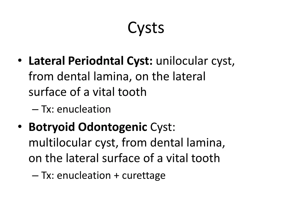 cysts 2