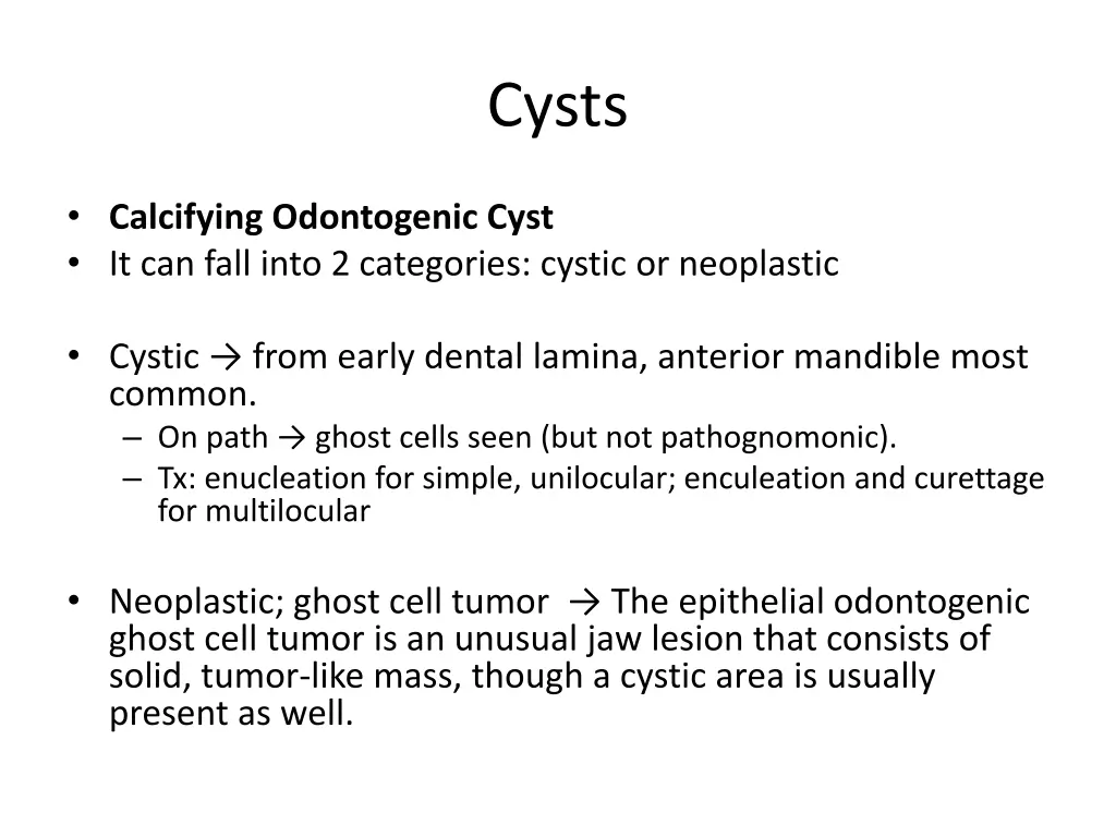 cysts 4