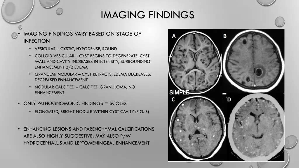 imaging findings