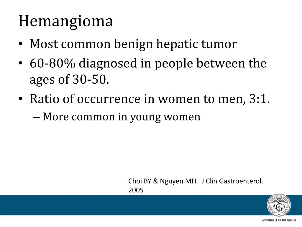 hemangioma most common benign hepatic tumor