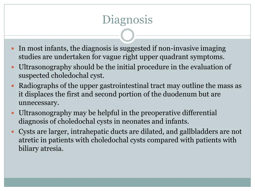 diagnosis