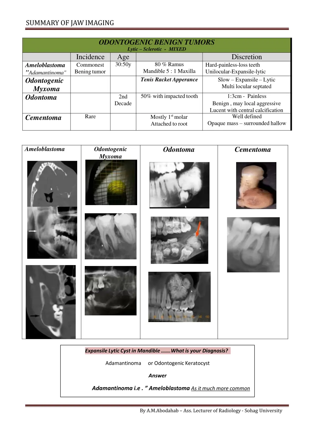 summary of jawimaging 4