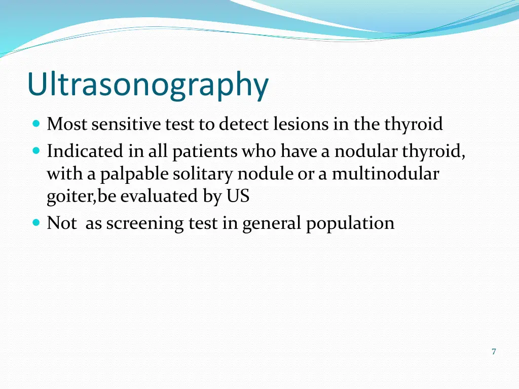 ultrasonography