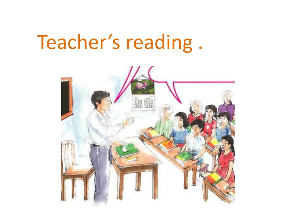 teacher s reading