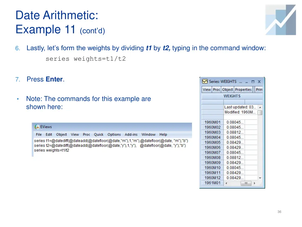 date arithmetic example 11 cont d 1