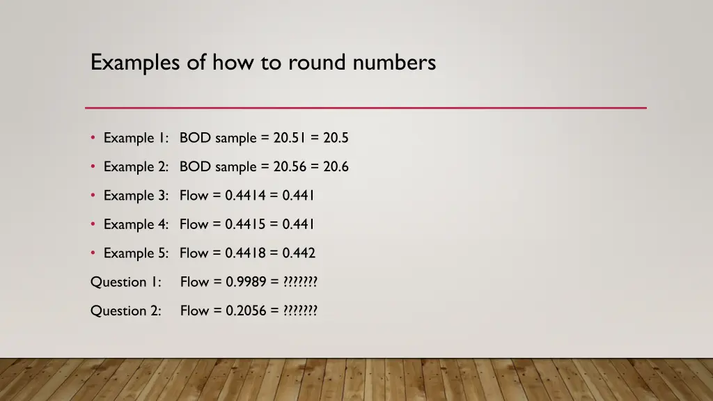 examples of how to round numbers