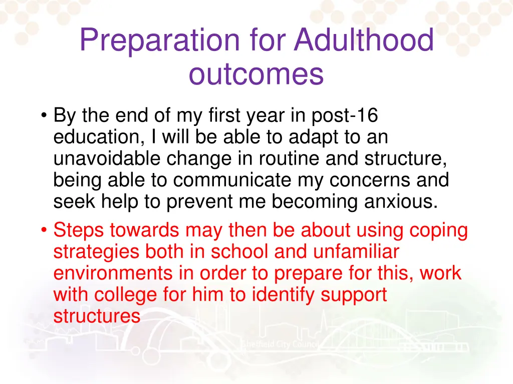 preparation for adulthood outcomes 5