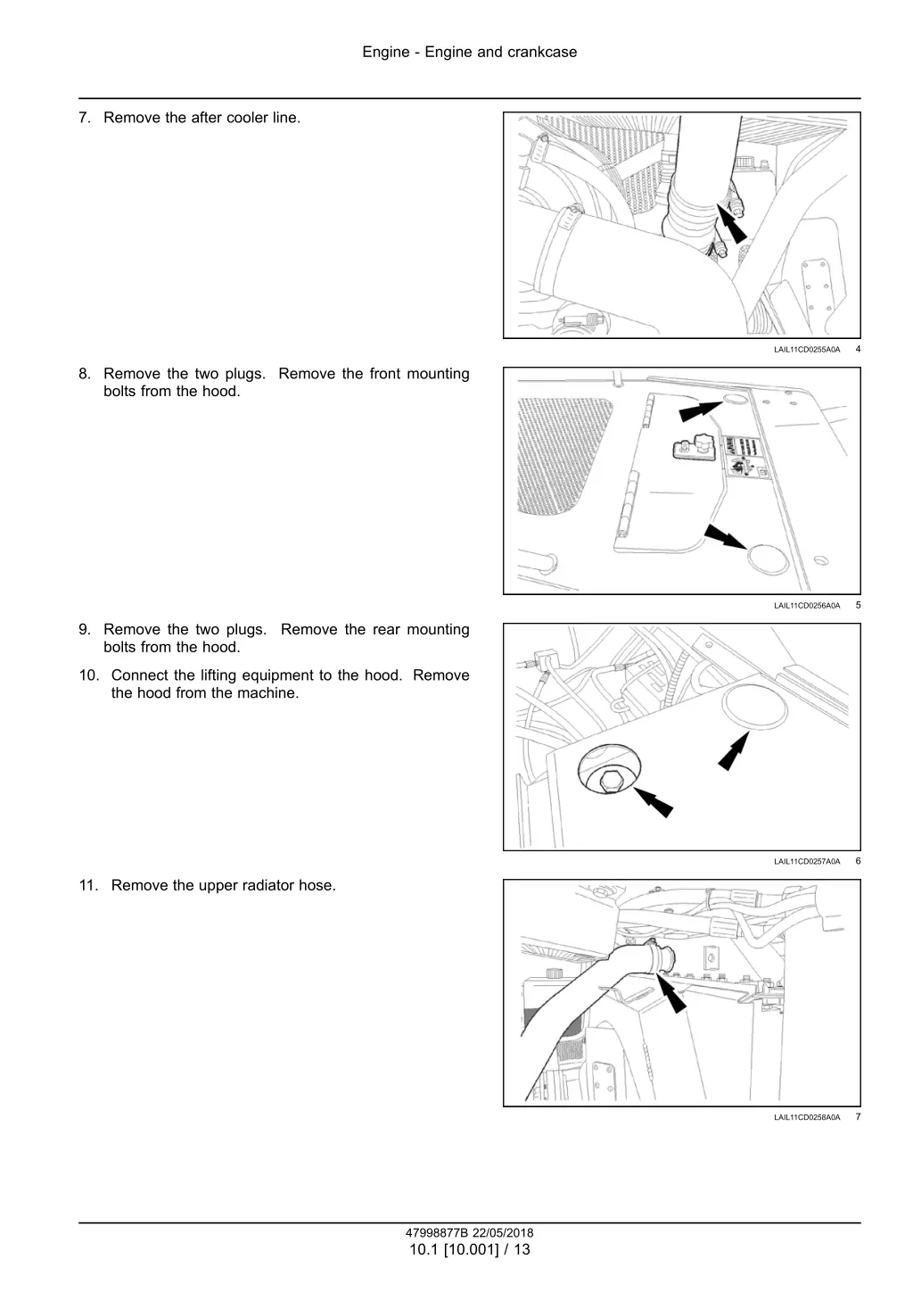 engine engine and crankcase 1