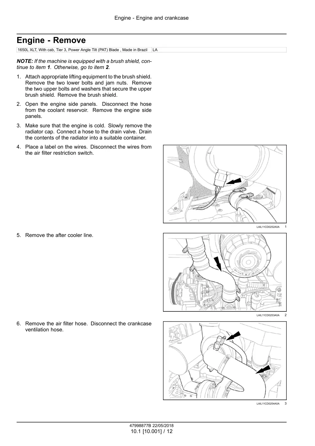 engine engine and crankcase