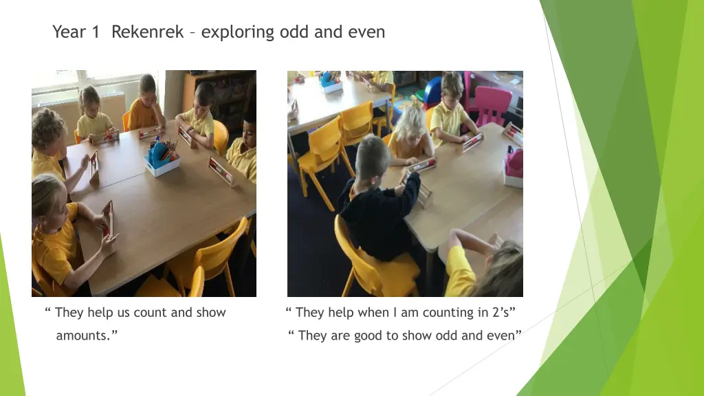 year 1 rekenrek exploring odd and even