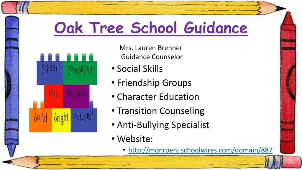 oak tree school guidance