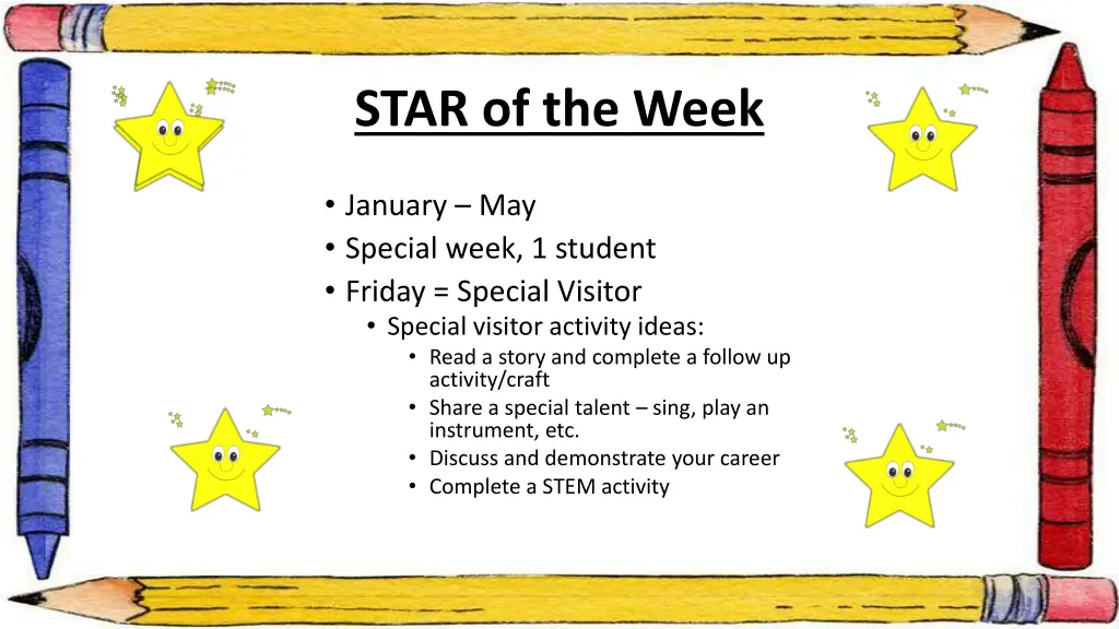 star of the week