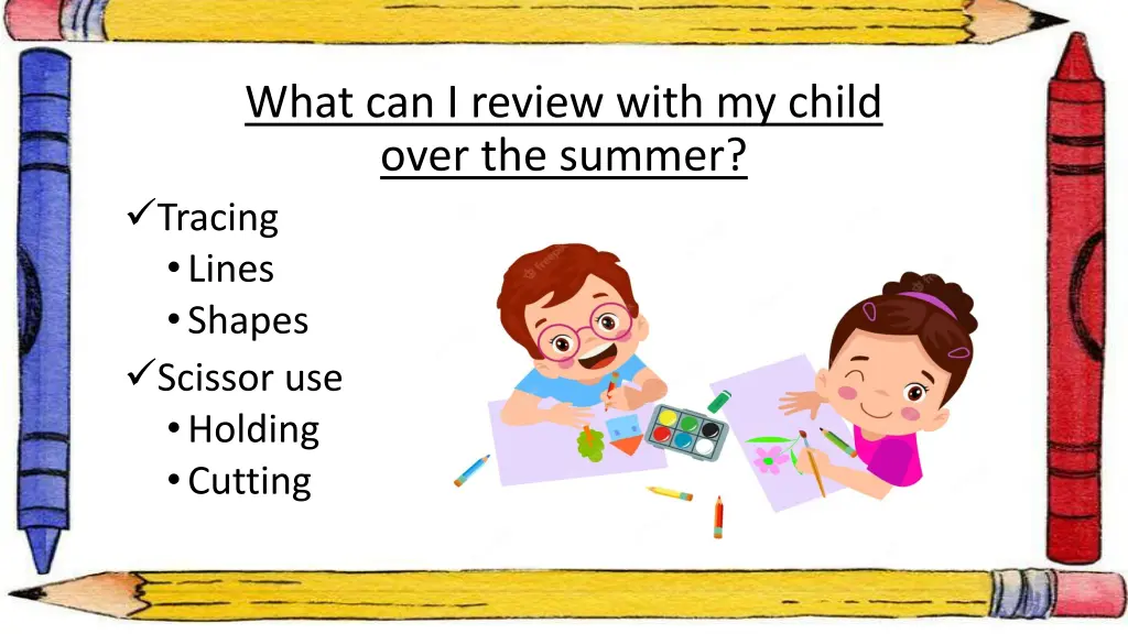 what can i review with my child over the summer 1