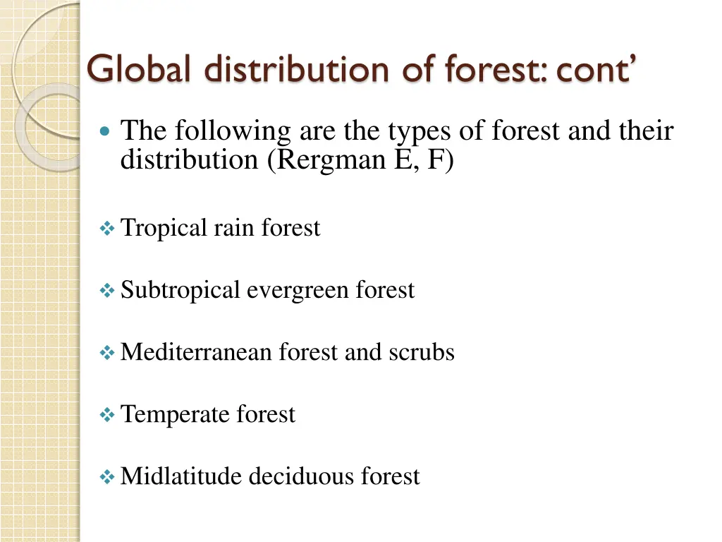 global distribution of forest cont 3