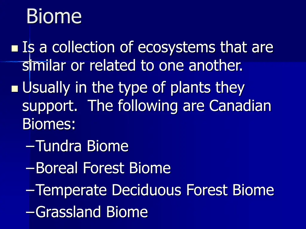 biome