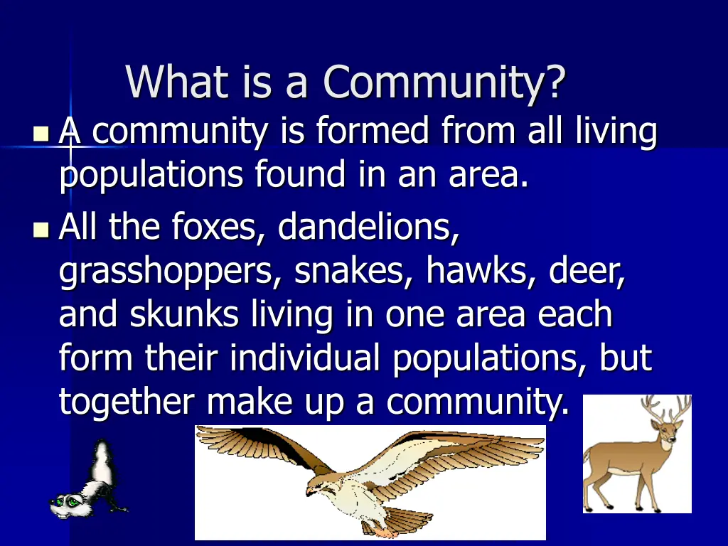 what is a community a community is formed from