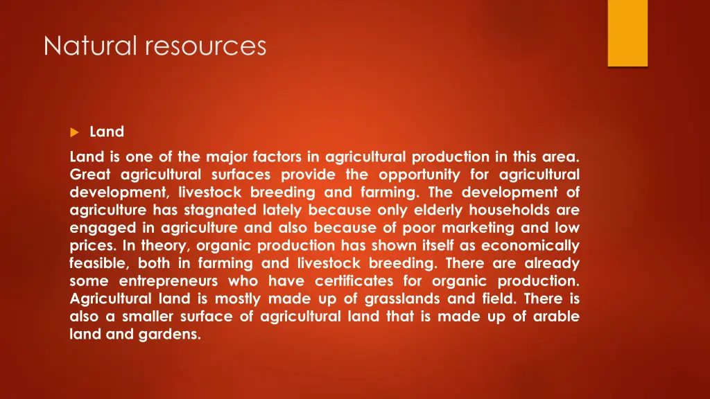 natural resources 2