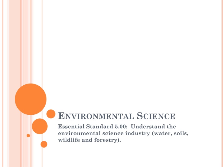 e nvironmental s cience essential standard