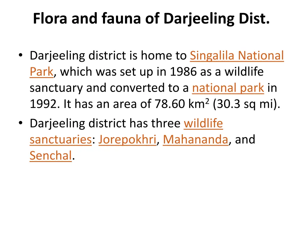 flora and fauna of darjeeling dist