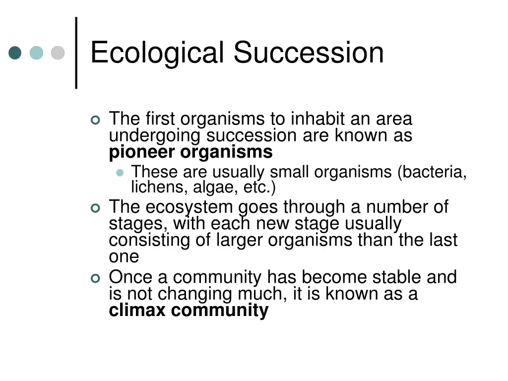 ecological succession 2