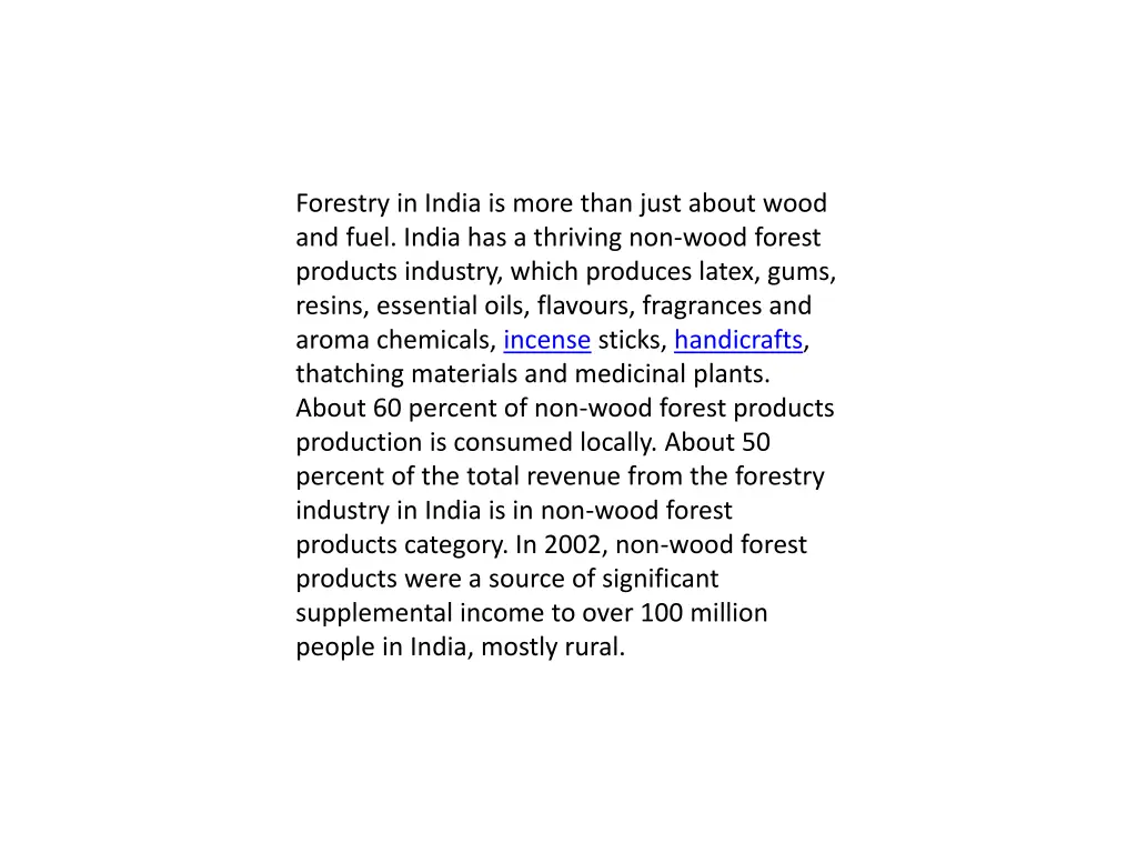 forestry in india is more than just about wood