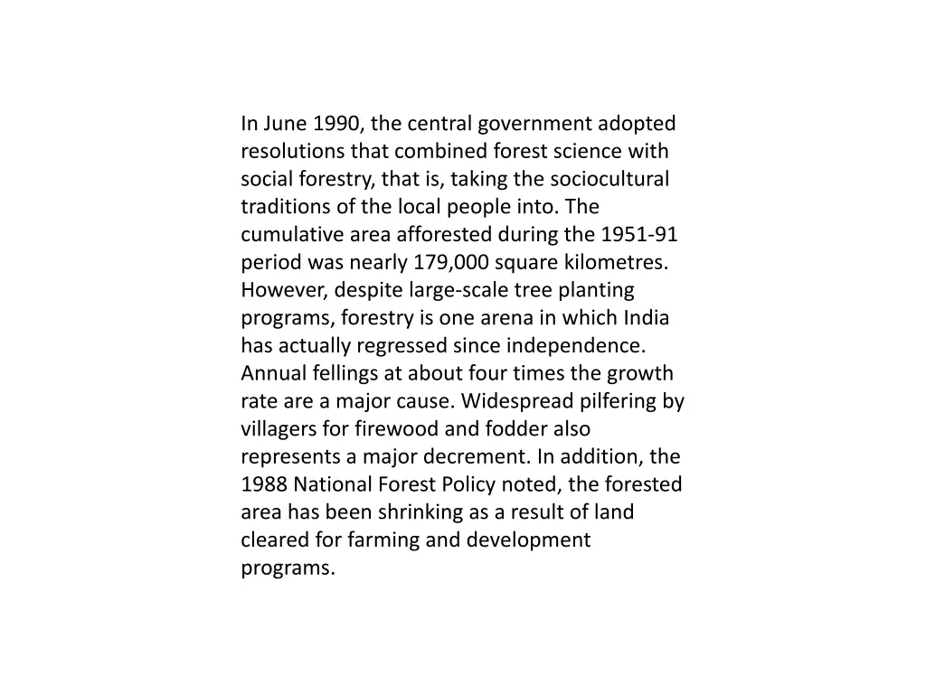 in june 1990 the central government adopted